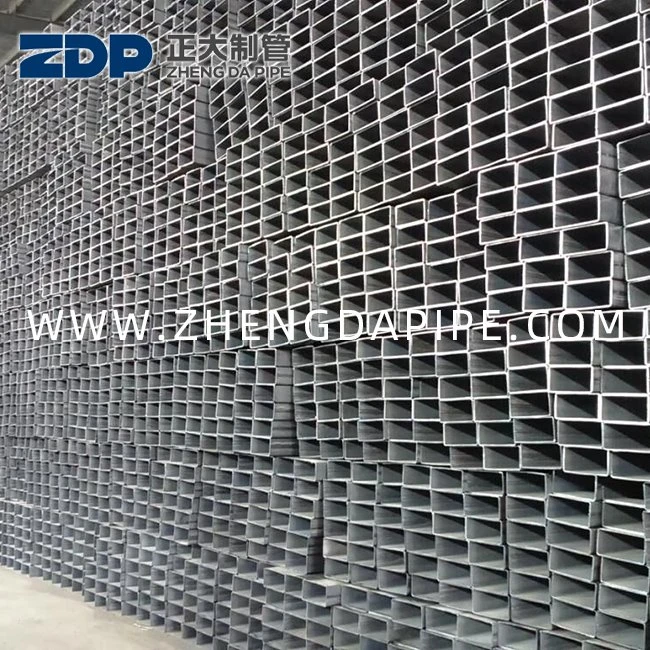 EN10219 জিআই আয়তক্ষেত্রাকার ইস্পাত পাইপ