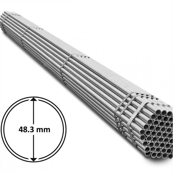 চায়না EN39 স্ট্যান্ডার্ড স্ক্যাফোল্ড টিউব OD 48.3mm প্রযোজক কিনুন