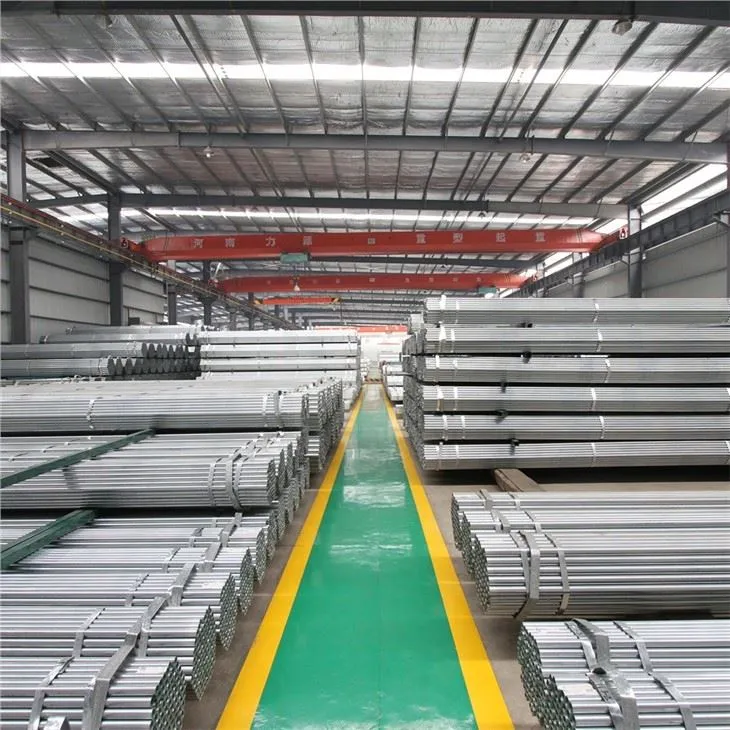 গ্যালভানাইজড স্ক্যাফোল্ড পাইপ 48.3*3.2*6000mm