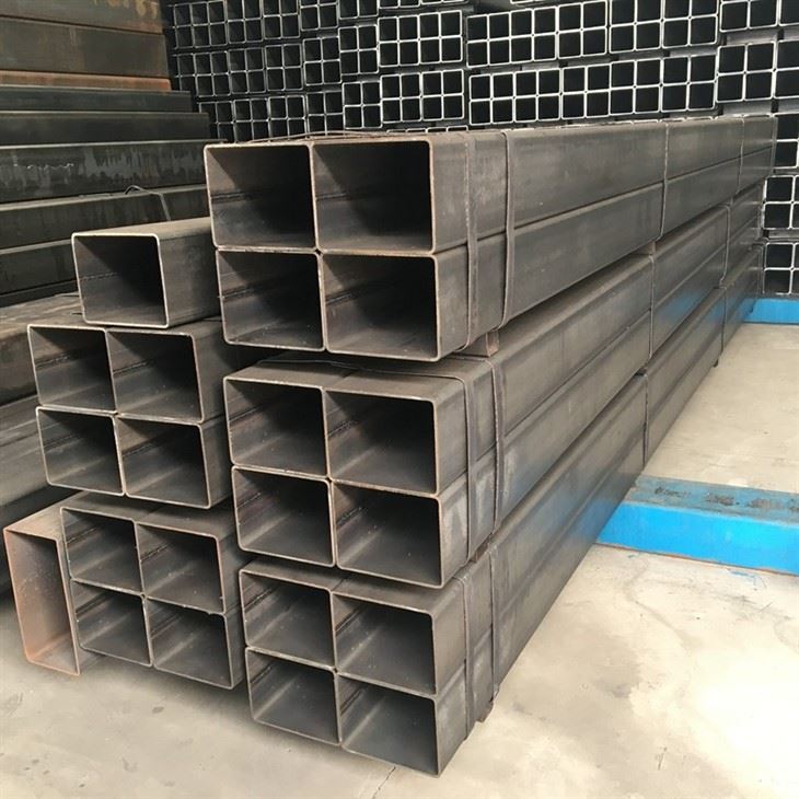 Square Tube Carbon Steel Pipe Black Hollow Section