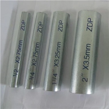 BS 1387 গ্যালভানাইজড স্টিল পাইপ DN20 -DN200
